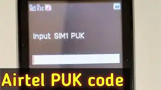 airtel PUK code ||How to find airtel PUK code|| एयरटेल का पुक कोड कैसे निकाले।