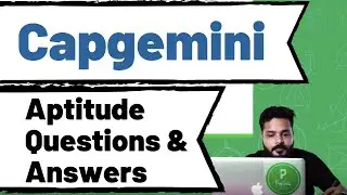 Capgemini Aptitude Questions and Answers 2020 - 2021 Batch