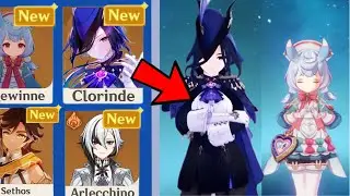 NEW UPDATE!! CLORINDE AND SIGEWINNE ARE BOND OF LIFE USER,BURST AND WEAPON INFO- Genshin Impact