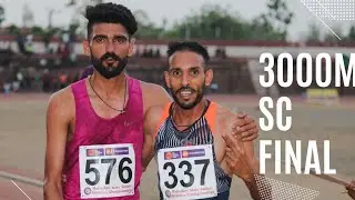 3000m SC MEN FINAL @ Rajasthan State Senior Athletics Championship 2023 , Churu