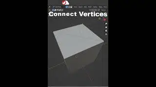 Blender Keyboard Shortcut ➦ Connect Vertices .