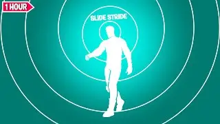 Fortnite SLIDE STRIDE Dance 1 Hour Version! (ICON SERIES)