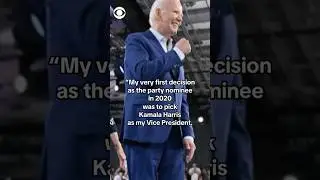 Biden endorses VP Kamala Harris to be Democratic nominee #shorts