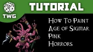 Games Workshop Tutorial: How To Paint Silver Tower Pink Horrors