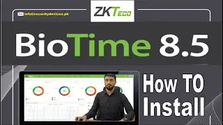 ZKteco Bio Time 8.5 Installation how to Guide Urdu Tutorial