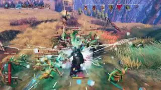 obliterate fulings with chain lightning: valheim no map/portal