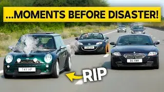 £1500 PERFORMANCE CAR BLOWS UP ON THE AUTOBAHN!