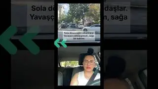 DAR SOKAKLARDA SOLA DÖNÜŞLER | Şule Berkcan ile Direksiyon Dersi