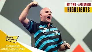 STATEMENT SENT OUT! | Day Two Afternoon Highlights | 2023 European Darts Grand Prix