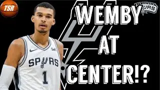 Victor Wembanyama STARTING at CENTER!? San Antonio Spurs News