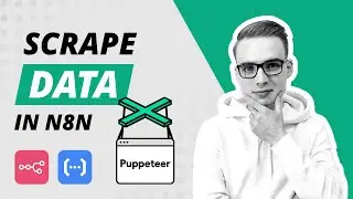 Web scraping data with n8n and Puppeteer