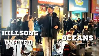 People Couldt Help But STOP AND LISTEN | Oceans - Hillsong UNITED (Luke Silva Cover)