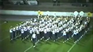 1984 Rapid City Central HS Marching Band W/Junior High Bands-Pregame
