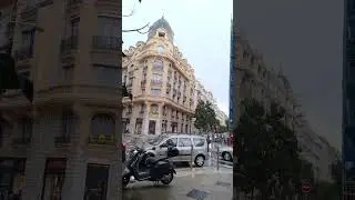Гроза и молния в Ницце 🇫🇷 это редкость на юге Франции 