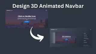 How to Create a Stunning 3D Navbar Animation with HTML, CSS, and JavaScript