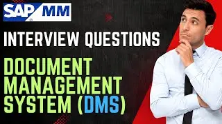 What If You Could Master SAP MM DMS Interview under 9 mins !