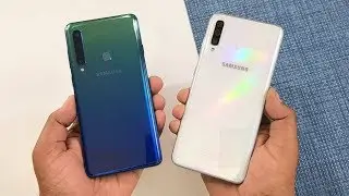 Samsung Galaxy A70 vs Galaxy A9 (2018) SpeedTest & Camera Comparison