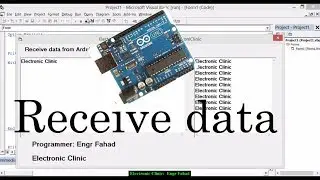 Visual Basic and Arduino Part #2:  Receive data  from Arduino using serial communication