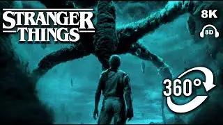 Vecna joins Mind Flayer? | Stranger Things 4 Theory | 360 VR Video | 8K Ambisonics