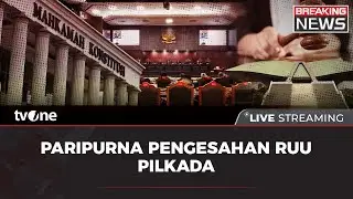 [BREAKING NEWS] Menjelang Sidang Paripurna Pengesahan RUU Pilkada | tvOne