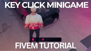 4.0 Inspired Key Click Minigame | Tutorial | Repair Vehicle | FiveM Server