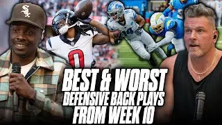 Breaking Down The Best & Worst Defensive Back Plays Of The NFLs Week 10 | Everything DB