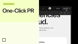 One-Click PR - CodeSandbox Projects
