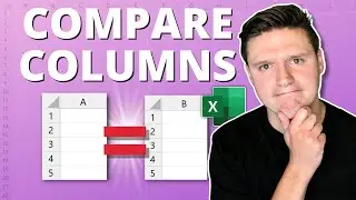 How To Compare 2 Columns In Excel For Matches