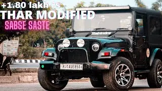 THAR crd modify 2020| s1.80 lakh me only #Mahindra Mahindra