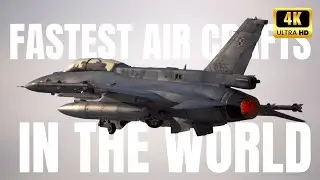 Top 10 Fastest Aircraft in the World | 4K HD | #fyp #youtube #trending #viralvideo