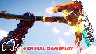 SCALE CARVER Fire Axe Brutal Gameplay Dragon Knight Pack Showcase Assassins Creed Valhalla