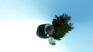 Mt. Hood - Tiny Planet 1