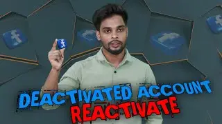 Recover a deactivated facebook account in 2023 || How to deactivate account reactiveate on facebook