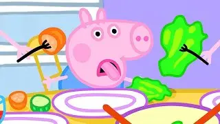 Peppa Pig Makes Lunch 🐷🥗 Peppa Pig Official Channel Family Kids Cartoons