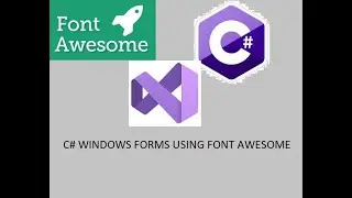 How to use font awesome icons in winforms using c#