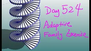 Everyday Revit (Day 524) - Adaptive Family Exercise