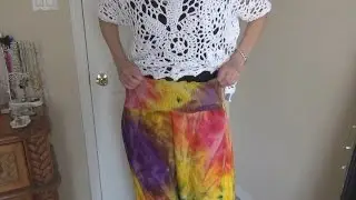 How to Sew Harem Pants Part 6