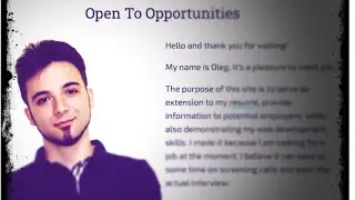 Junior web developer portfolio rocks, but we need to talk