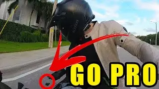 GoPro Falls Off Mid Ride | Life Advice Motovlog