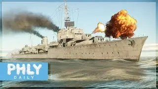 KRIEGSMARINE - Z-20 German Destroyer Gameplay (War Thunder Naval Gameplay)