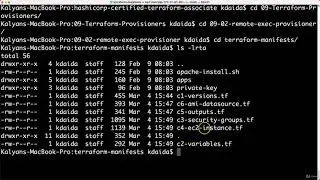 89. remote exec Provisioner's Demo