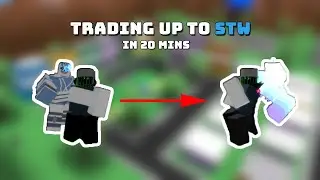 Trading up to STW in 20 minutes! [A Bizzare Day Modded] [Roblox]