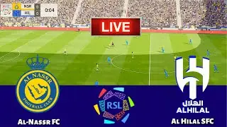 Al-Nassr FC vs Al Hilal SFC - Saudi Pro League 2024 || Live Football Match | PES 21