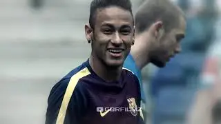 NEYMAR ERA IMPARÁVEL NO BARCELONA