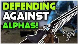 5 Hour Defense Against The Alpha Tribe! | ARK 6 Man PvP