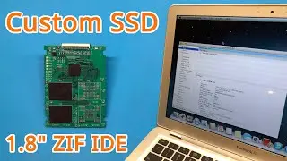 Assembling a Custom ZIF IDE SSD