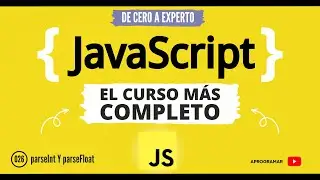 Aprogramar con JavaScript - 26 parseInt y parseFloat