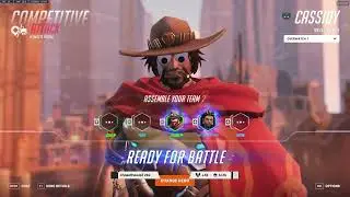 28K DMG! GALE CASSIDY OVERWATCH 2 GAMEPLAY SEASON 9 TOP 500