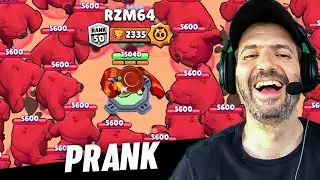 j'ai PRANK RZM64 (il pète un cable) 😅 sur Brawl Stars