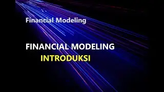 Financial Modeling Introduksi